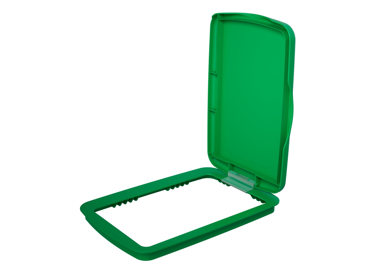 Rev-A-Shelf 32 qt. Trash Can Replacement Lid, Green (Lid Only), RV-32-LID-G-1