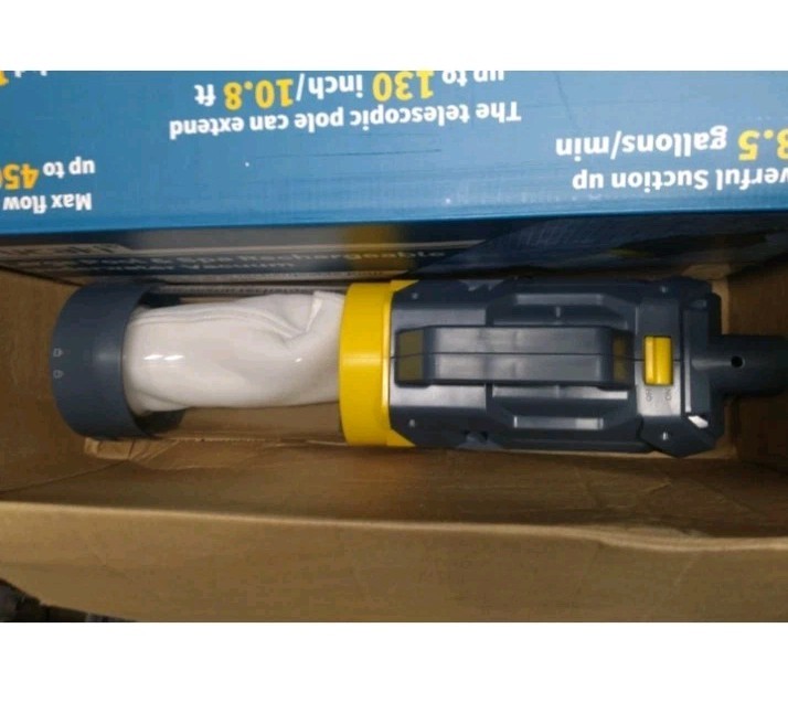 Vucaki 5 in 1 Cordless Pool Vacuum 14in Head 70 Min Runtime