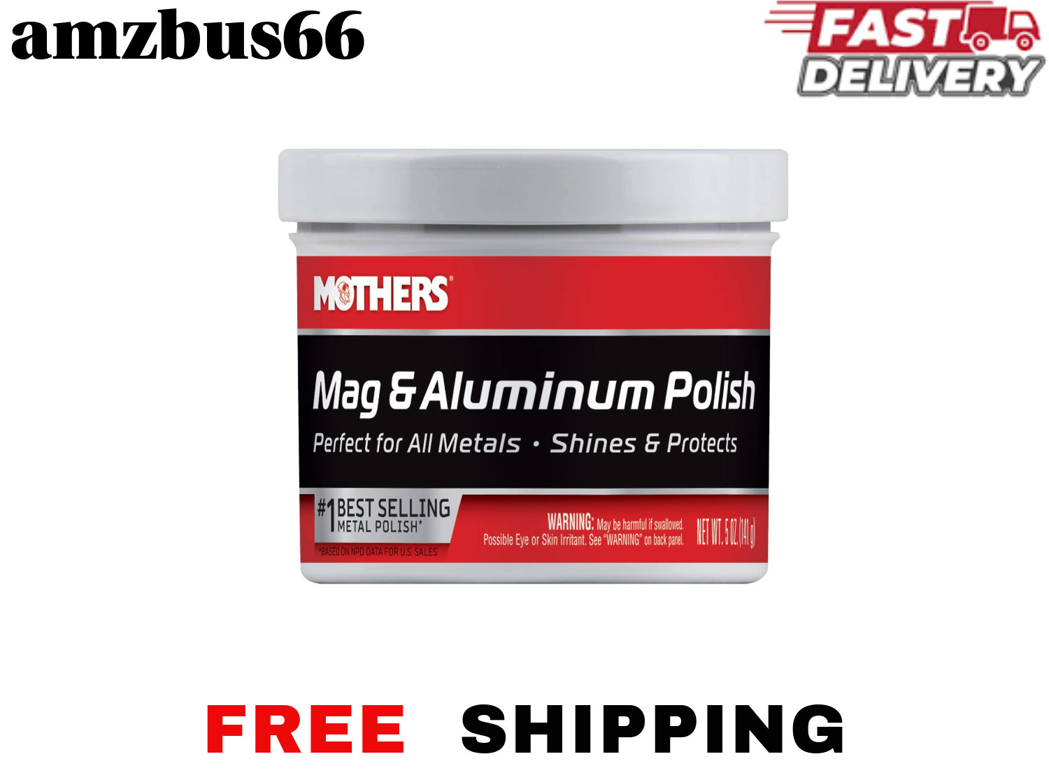 Mothers Mag and Aluminum Polish 5oz.