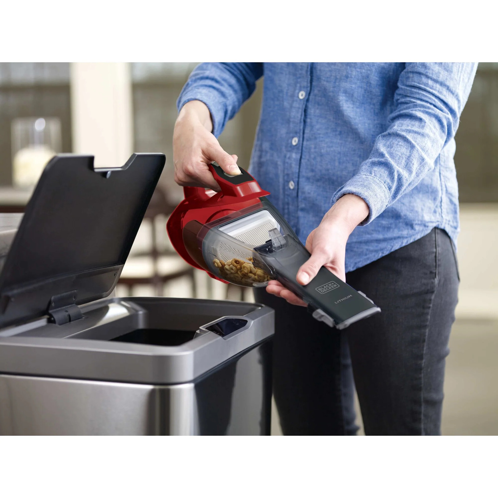 BLACK+DECKER dustbuster® AdvancedClean+™ Cordless Handheld Vacuum – HLVA320J26