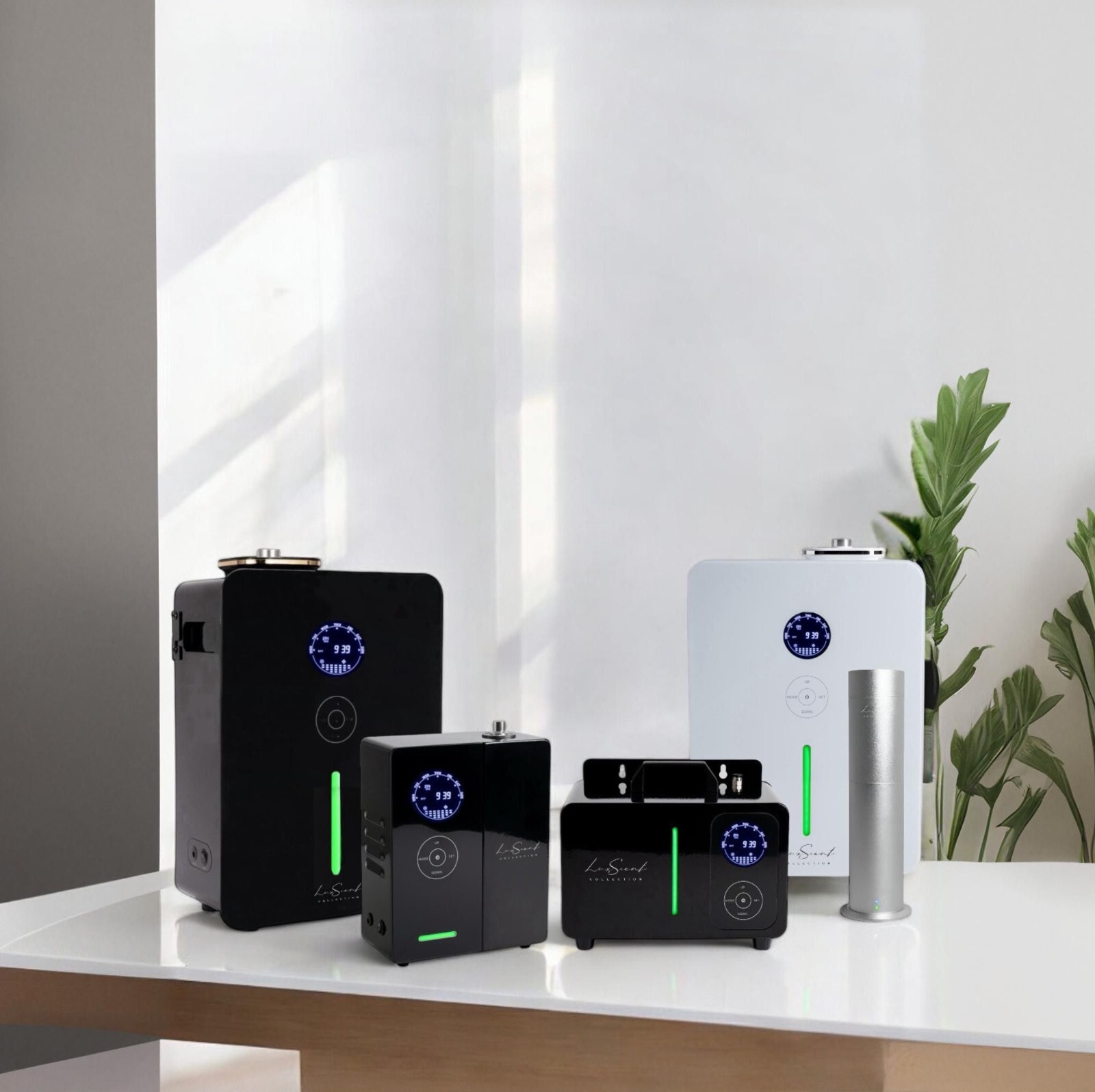 Aroma360 Mini360 SL Diffuser + 200mL TOP Scent /Silver or Black Hotel Collection
