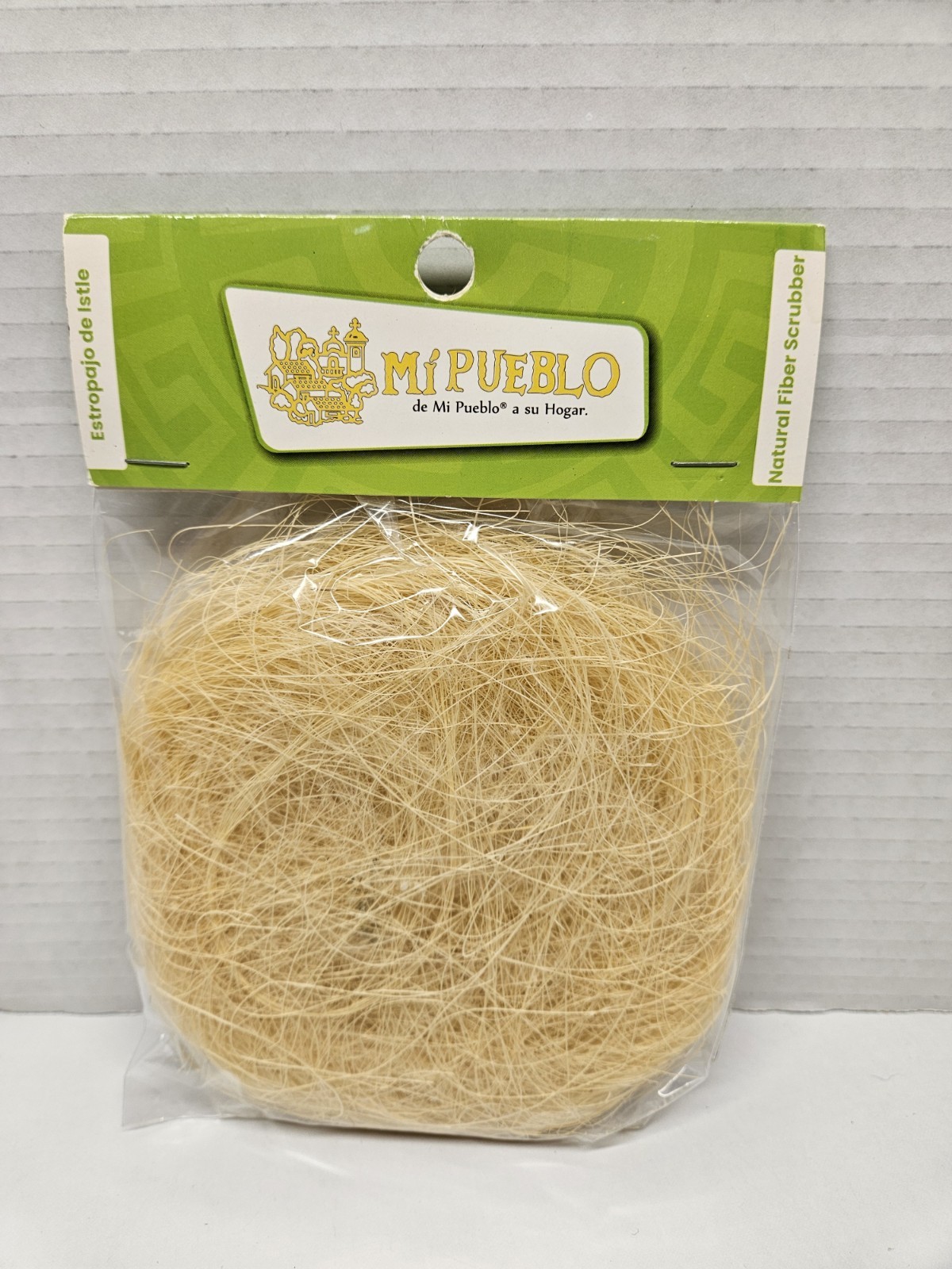 Estropajo Mexicano De Ixtle Natural Fiber Scrubber Bath Sponge