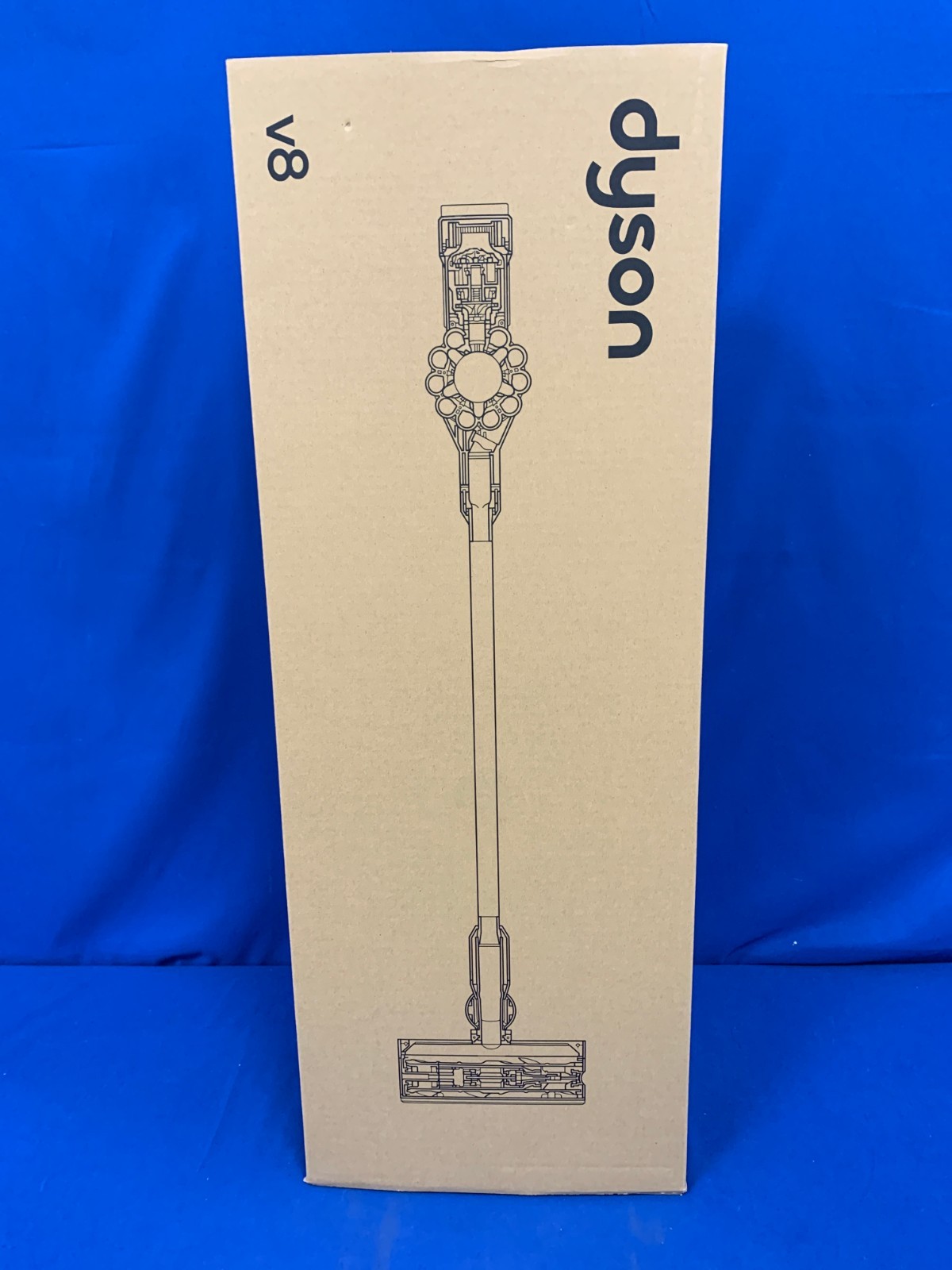 Dyson V8 Plus Cordless Stick Vacuum Cleaner-SV25-Silver/Nickel