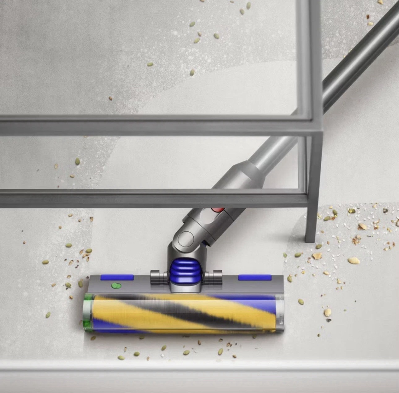 Dyson V15 Detect Cordless Stick Vacuum Cleaner – Yellow/Nickel (447261-01)