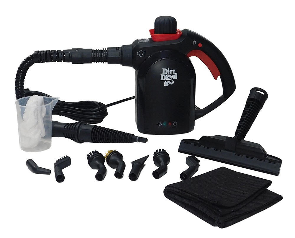 Dirt Devil WD21000 Black Portable Corded Handheld Steam Cleaner – Open Box