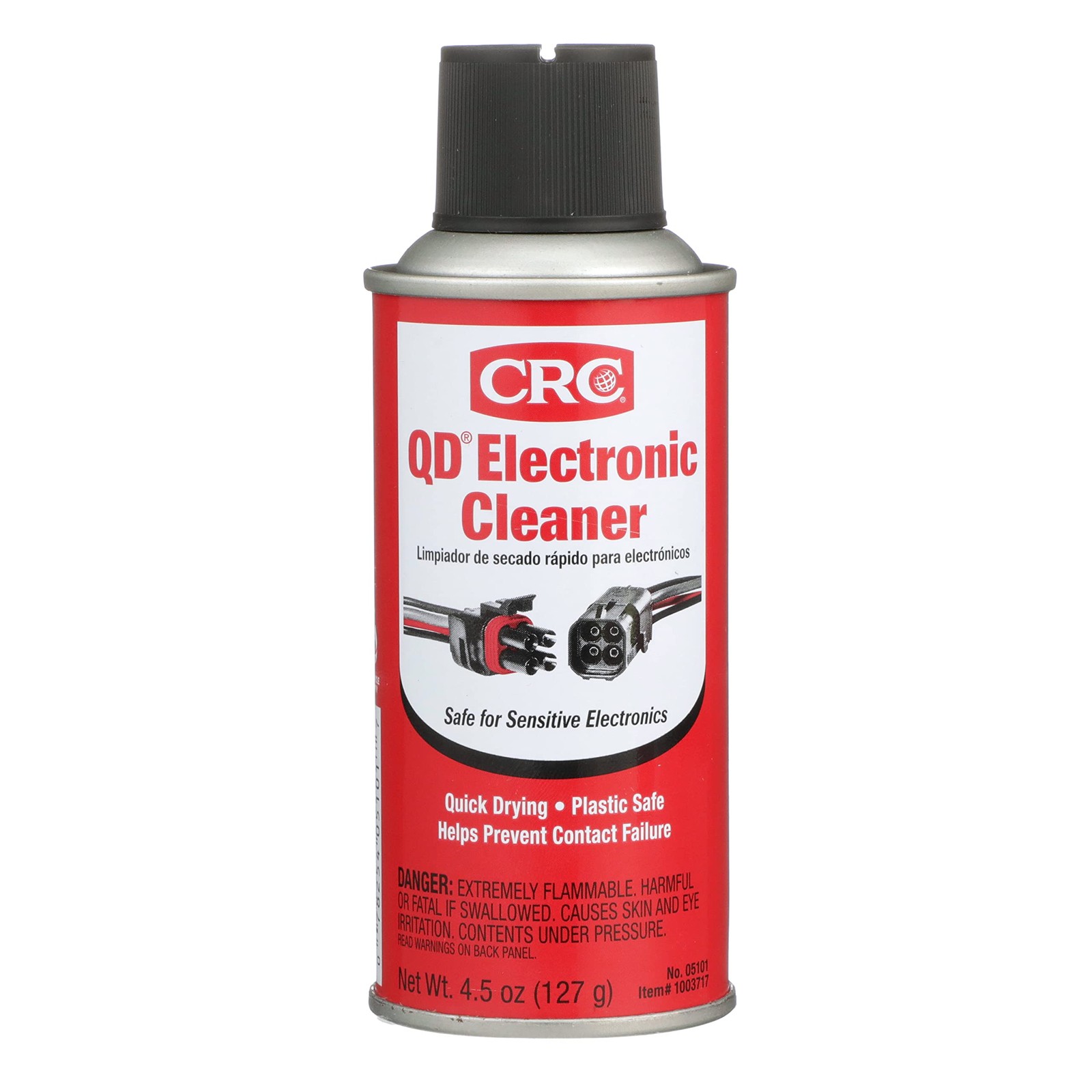 CRC QD Electronic Cleaner 05101 4.5 Ounce (Pack of 1), Clear Colorless Liquid