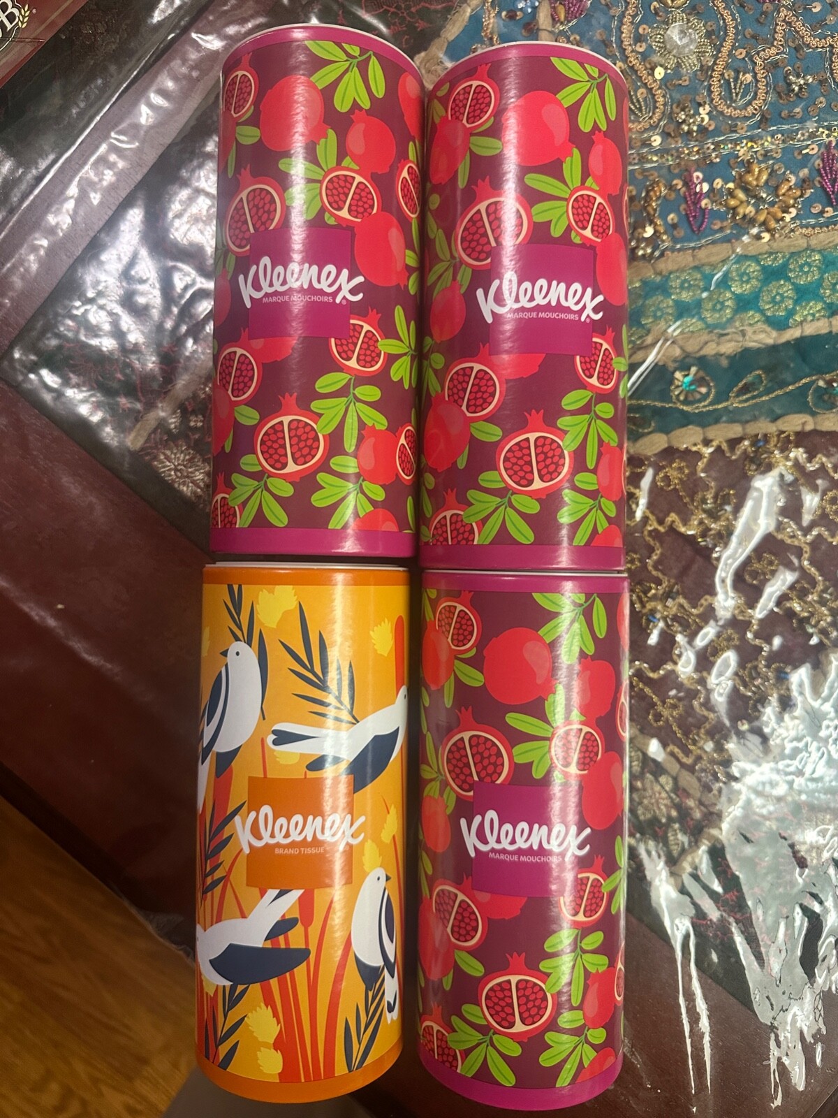 Kleenex ON the GO Perfect Fit Facial Tissue Nutcracker 50ct, 4Pack
