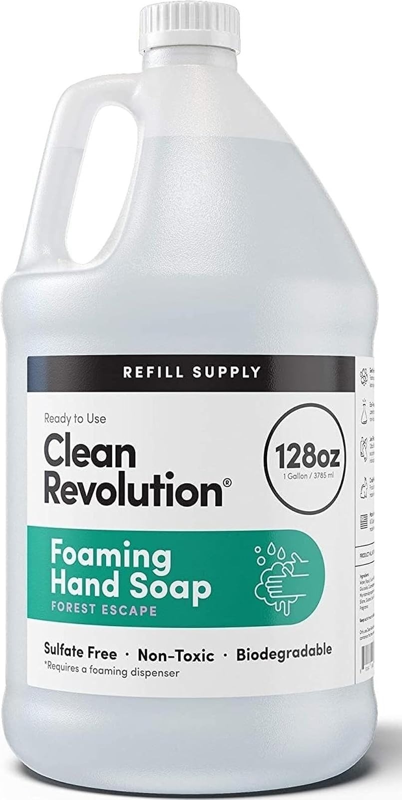 Foaming Hand Soap Refill 64 fl oz Lavender Clean Revolution