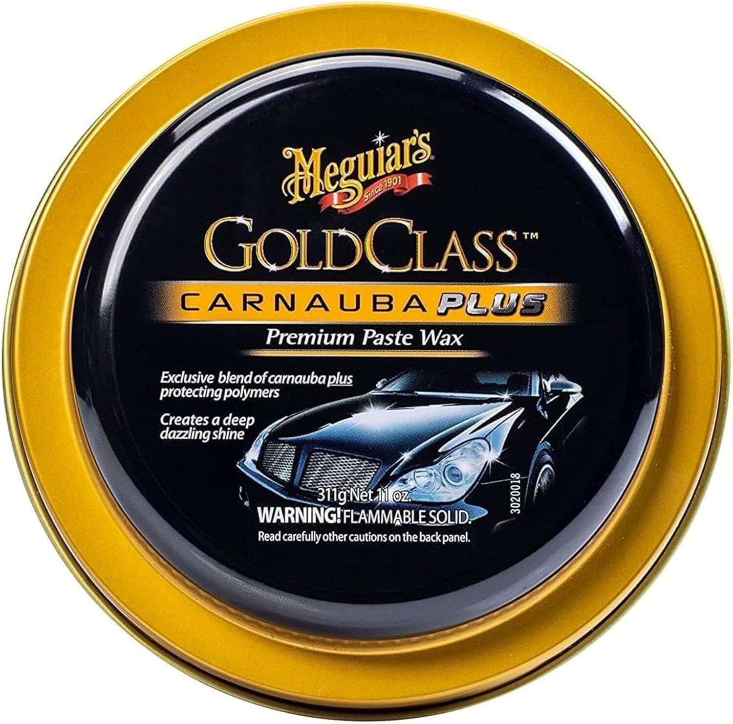 G7014j Gold Class Carnauba Plus Premium Paste Wax, Crea Un Deep Dazz