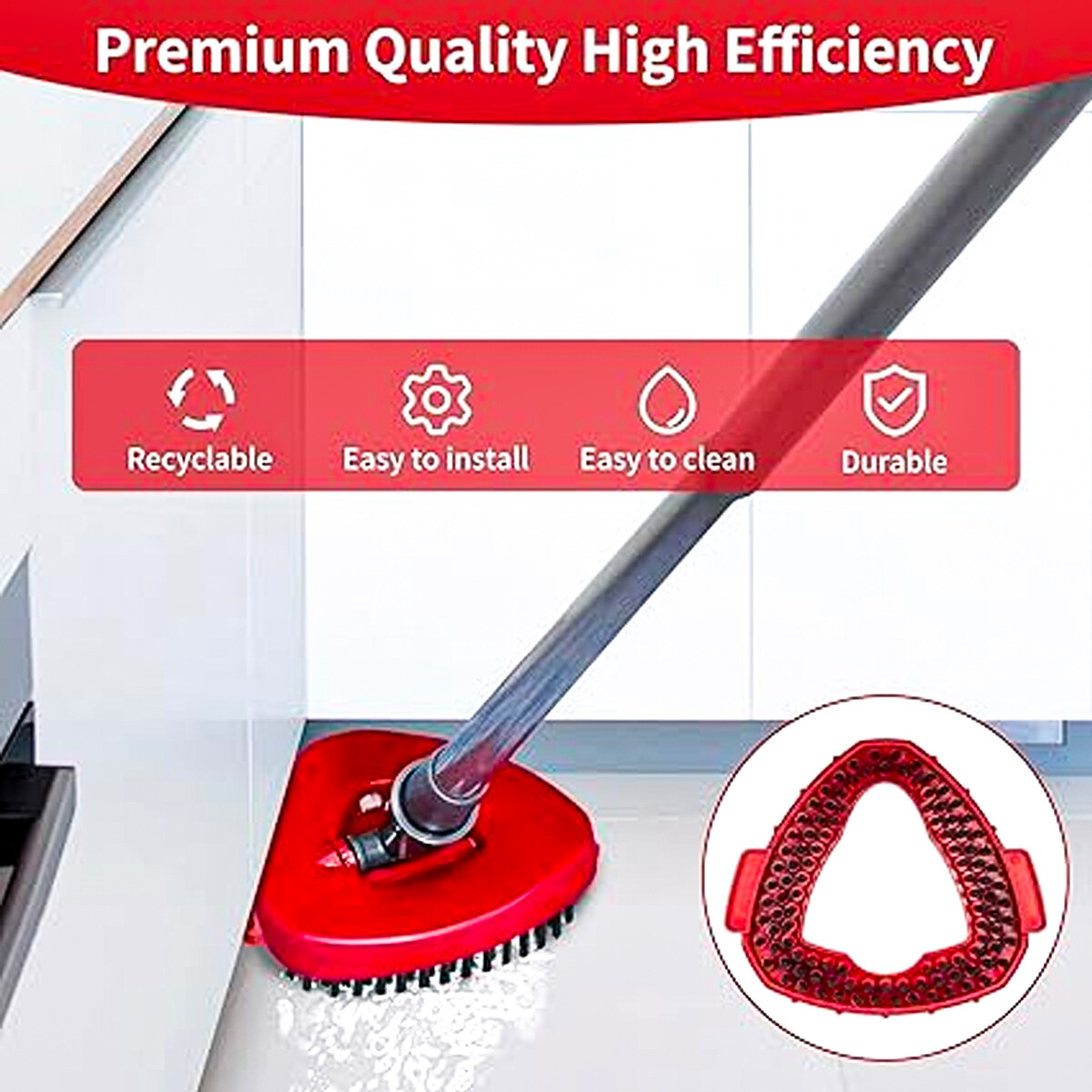 360° Rotating Replacement Mop Base Parts Refill Head Disc For O-Cedar Easy Wring