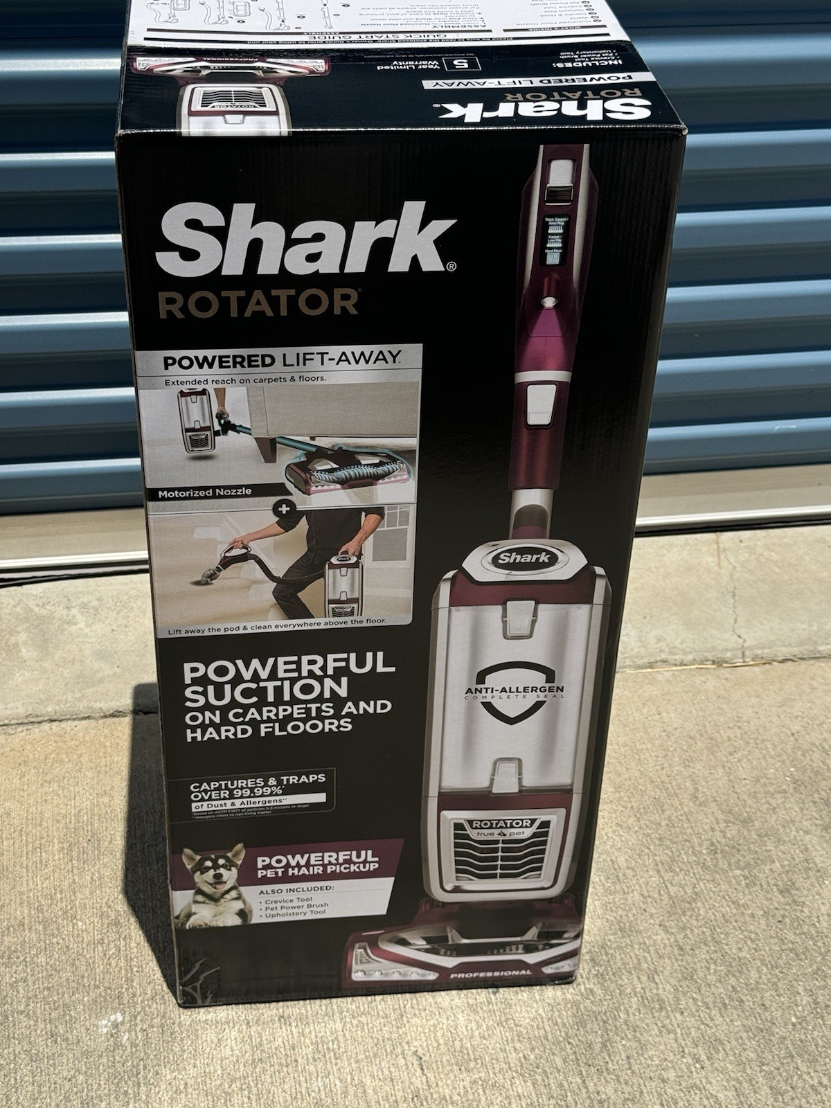 NEW – Shark Rotator NV752 Powered Lift-Away Upright Vacuum Cleaner