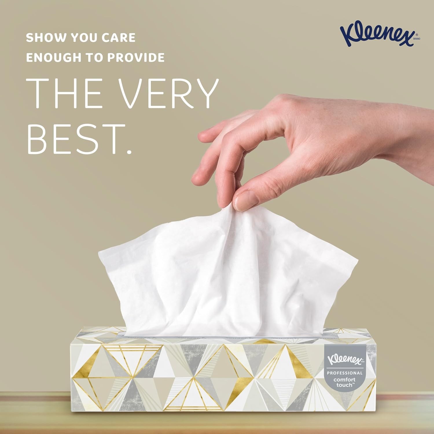Facial tissue, (125 sheets per box, 48 boxes per carton,6,000 sheets per carton)