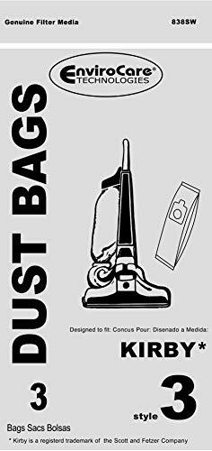 Kirby Style 3 Kirby Style 3 Heritage II Series Uprights Vacuum Cleaner Bags 3/pk