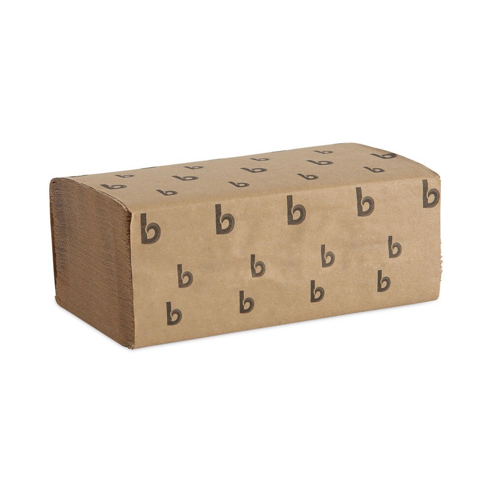 Boardwalk 6210 9″ x 9-9/20″ Singlefold Paper Towels – Natural (16/Carton) New