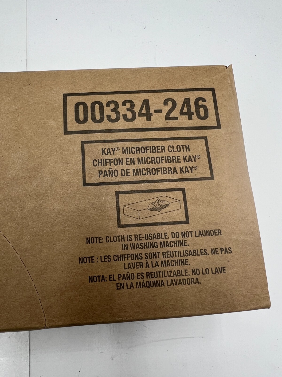 Box of 20 – KAY Microfiber Cloth 00334-246 / ECL # 92213660