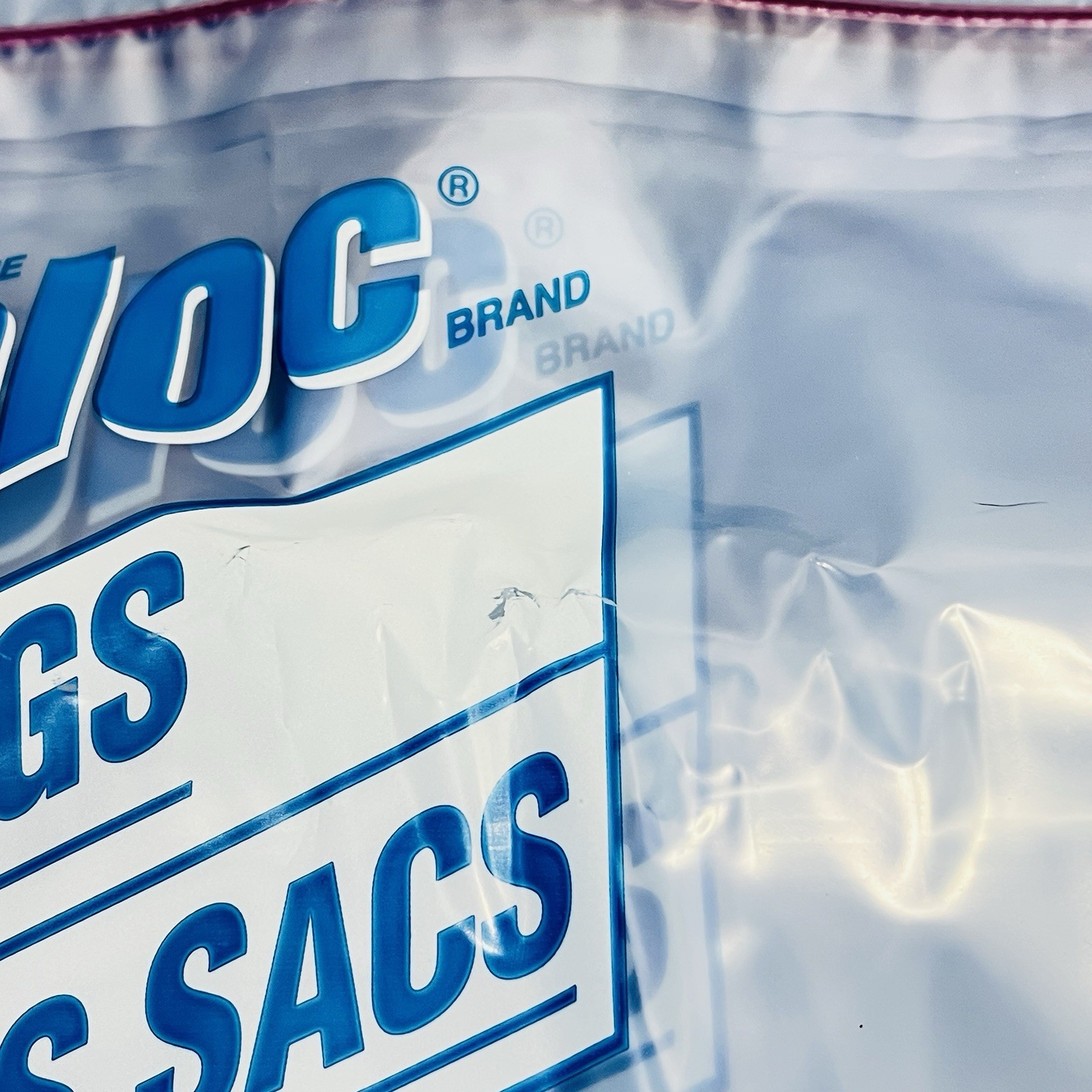 Ziploc Big Bags XXL 5 Heavy Duty Bags 2ft x 2.7ft Storage Discontinued READ