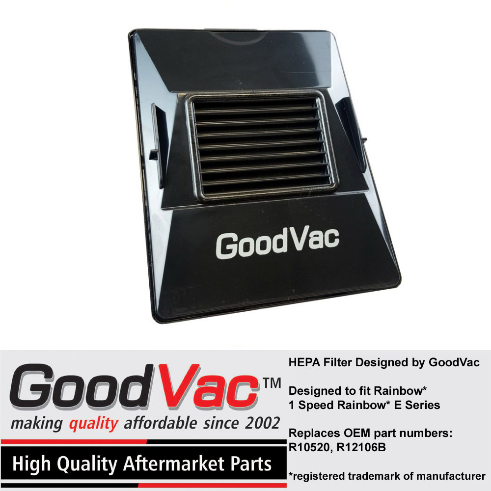 GoodVac Replacement Filter Made to Fit Rainbow E-Series Vacuums # R10520 R12106