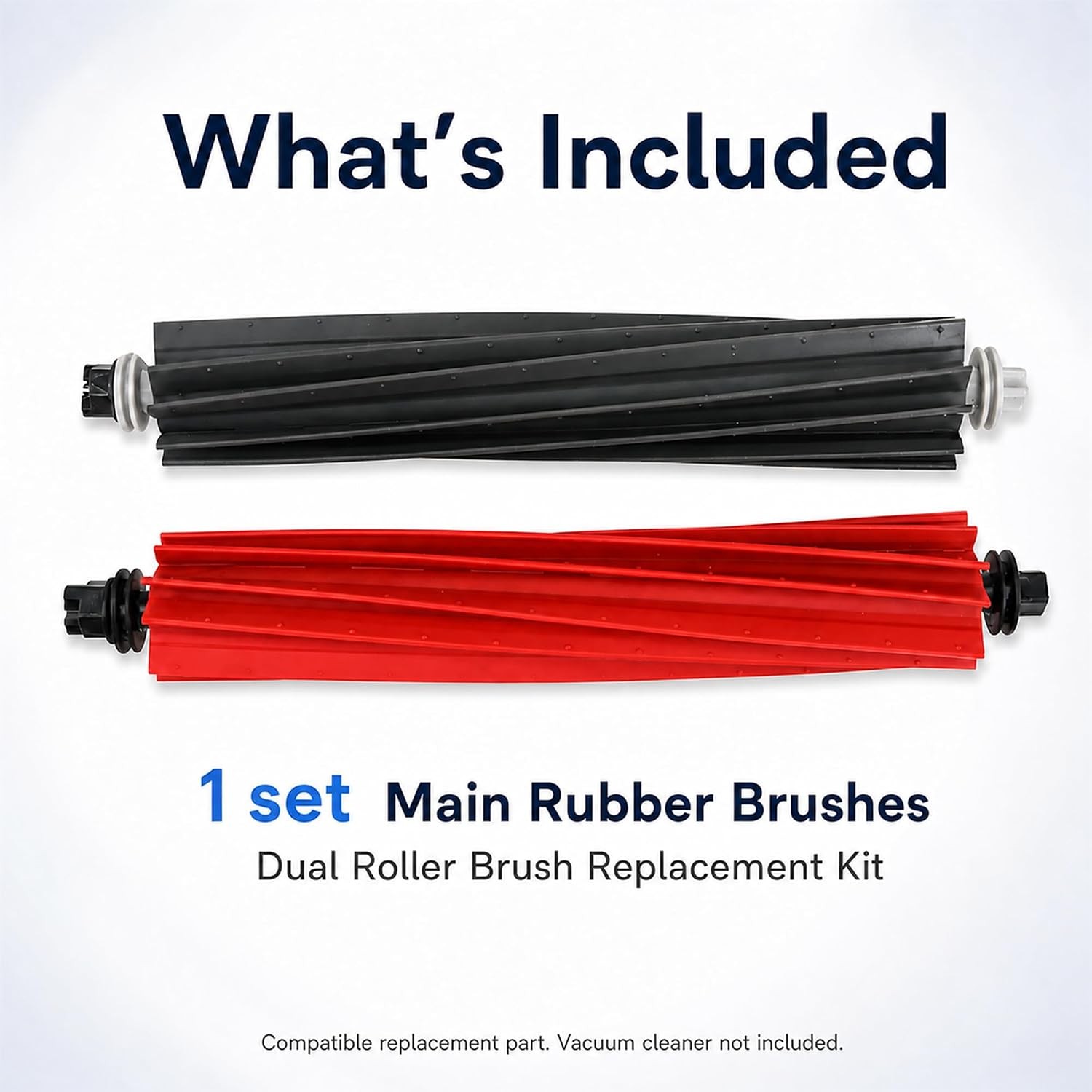 1 set Replacement Main Brushes Compatible with Roborock S8 Pro Ultra S8 S8 Q8