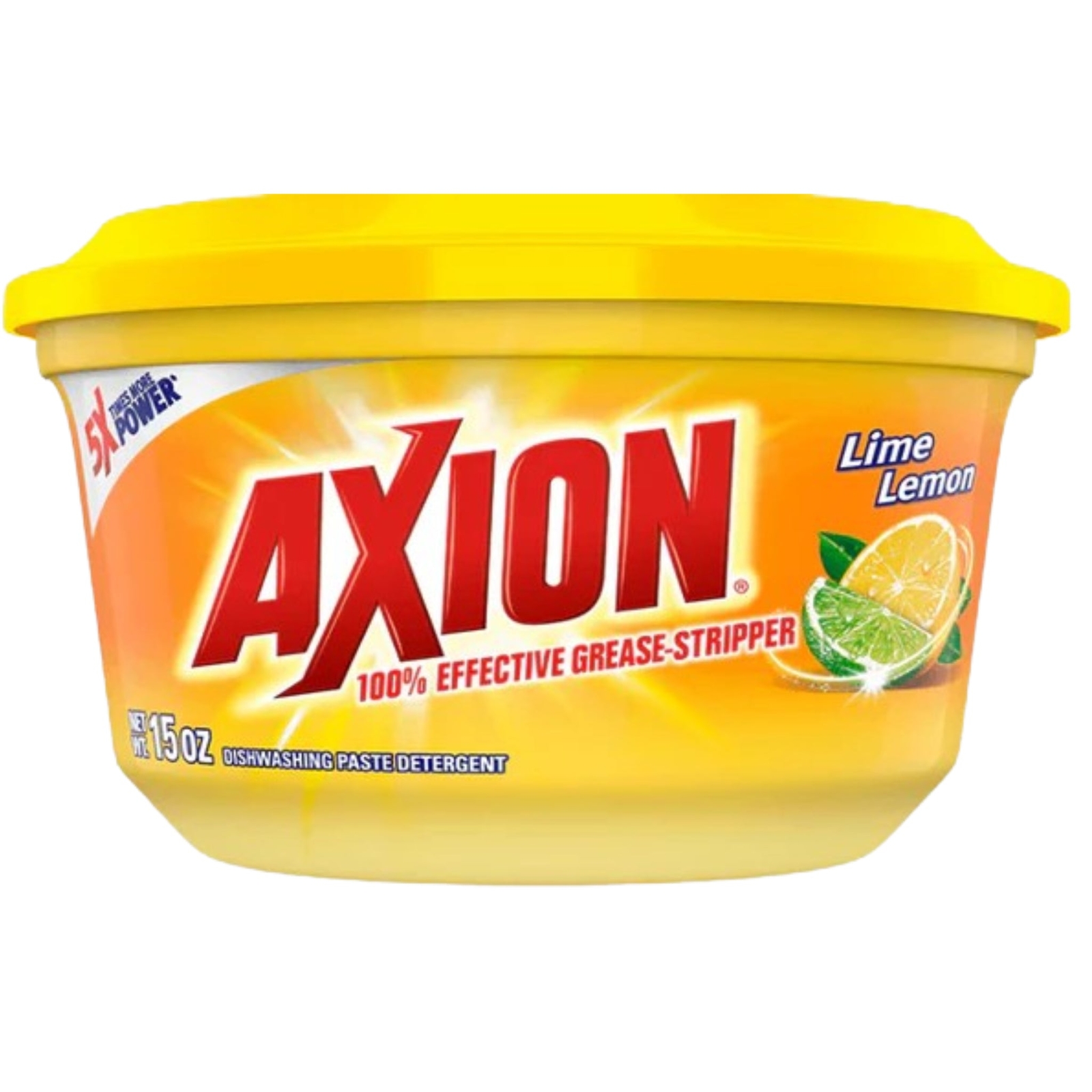 Axion Lime Lemon 100% Grease Stripper – Dishwashing Paste, 15oz.