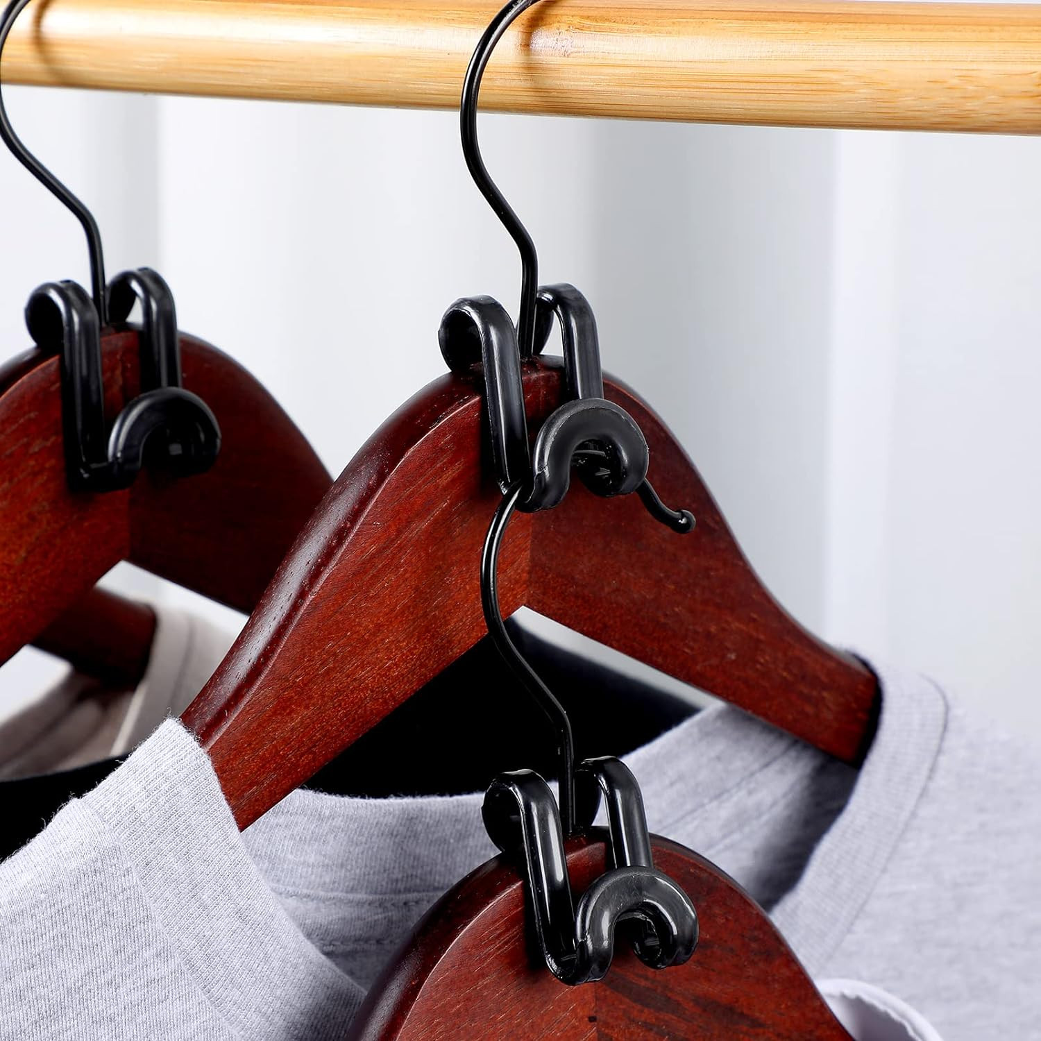 150 piezas de ganchos conectores para perchas de ropa