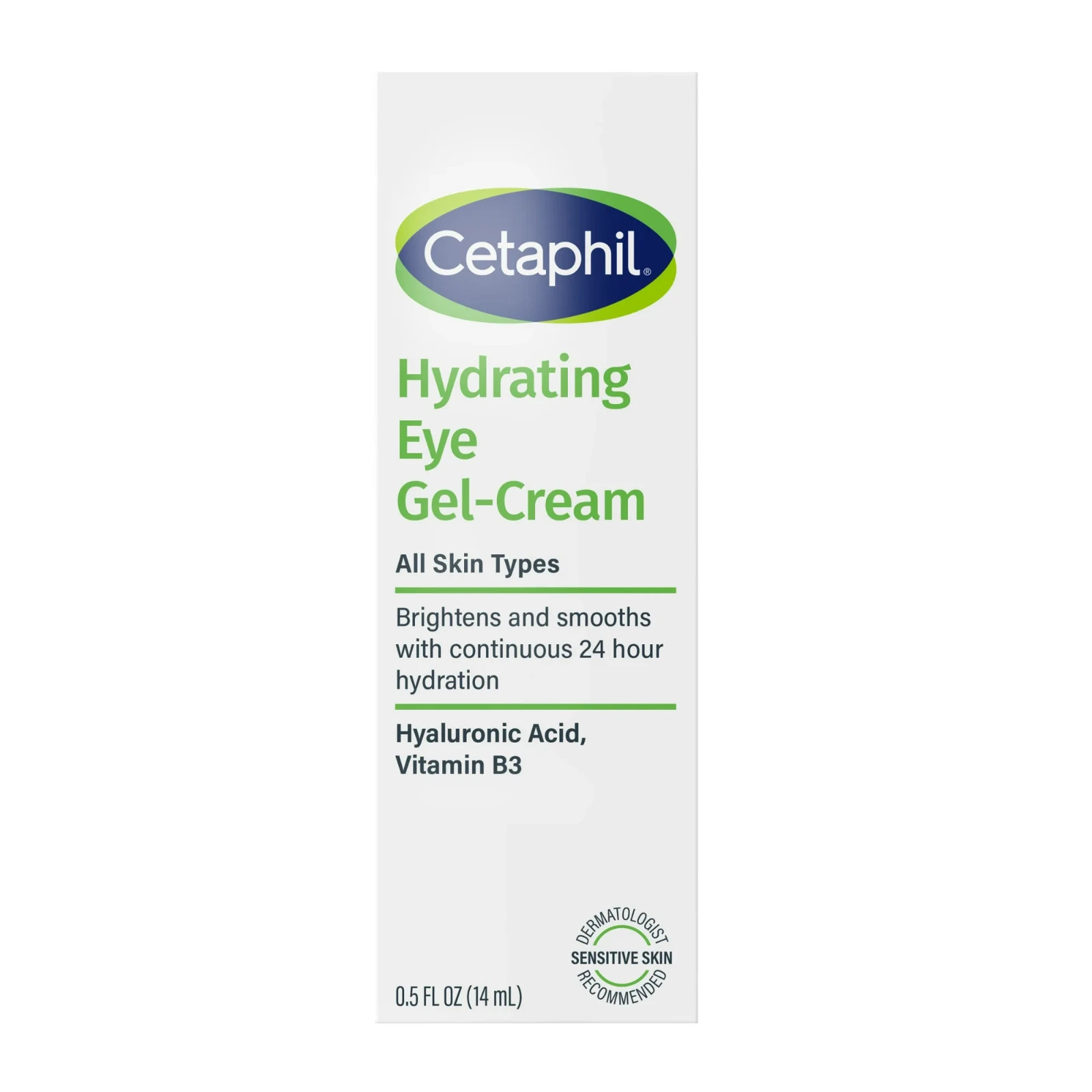 Cetaphil Hydrating Eye Gel Cream – 0.5 oz Sensitive Skin NEW IN BOX