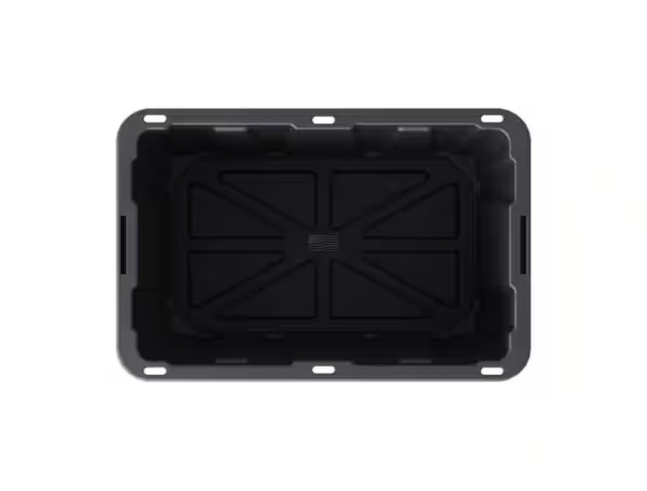 5 HDX 0.75 qt. Nano Tough Tote in Black and Yellow 5.7”L X 4”W X 3”H