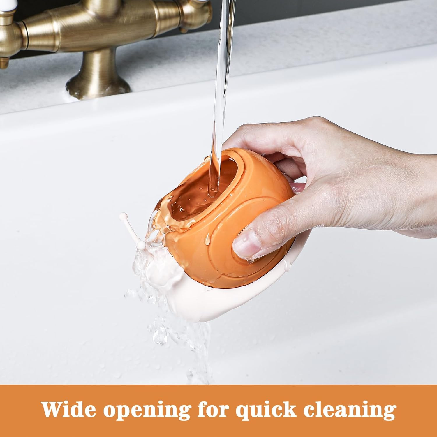 Snail Fun Guy Refrigerator Deodorizer, Baking Soda Fridge Holder Odor Absorber,