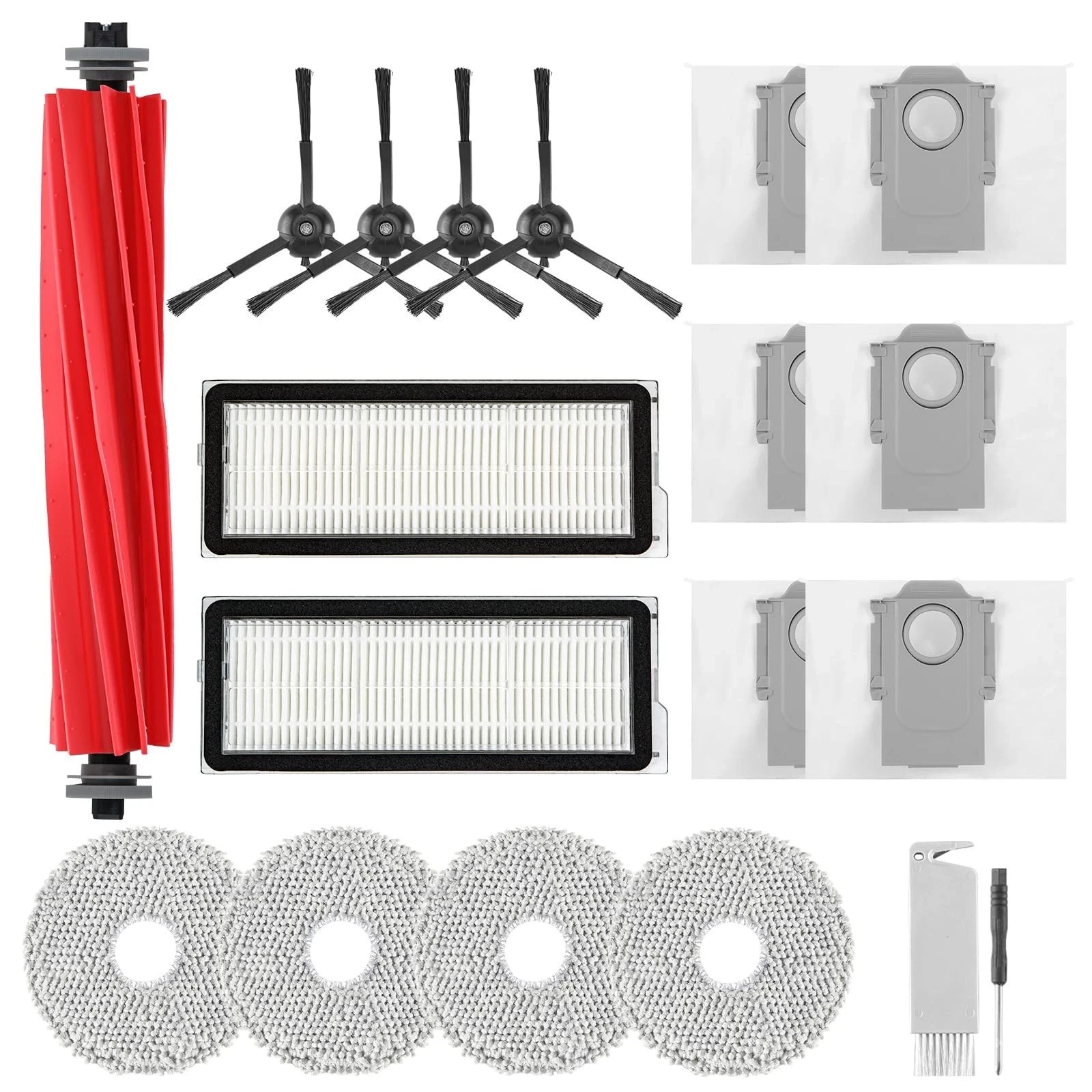 Accessories Replacement Kit for Roborock Q Revo S, Qevo Pro, Qrevo Plus Robot…