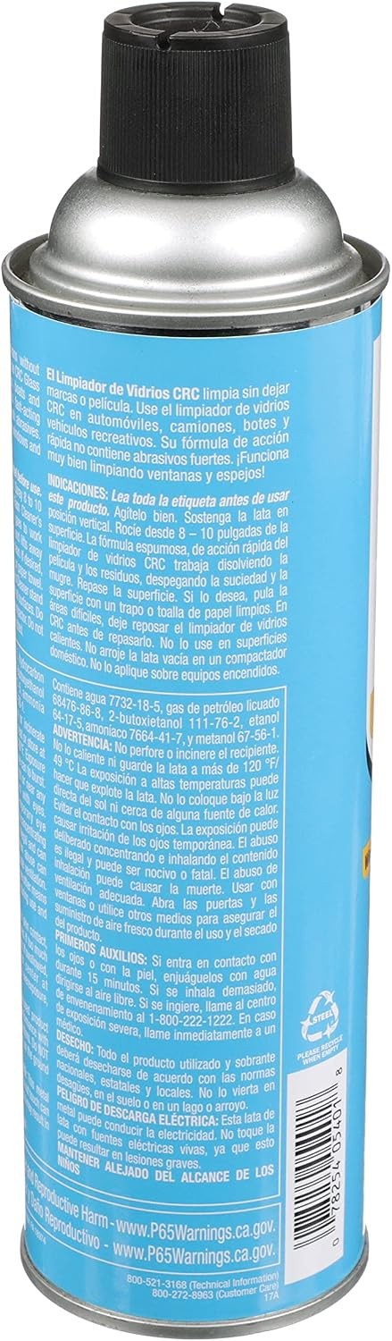 05401 – Glass and Dash Professional Grade Foaming Ammonia Power Cleaner (12
