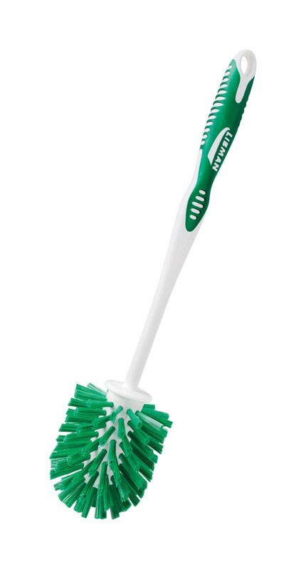 2~ Libman 1″ W Hard Bristle 14″ L Plastic/Rubber Handle Bowl Brush Easy to clean