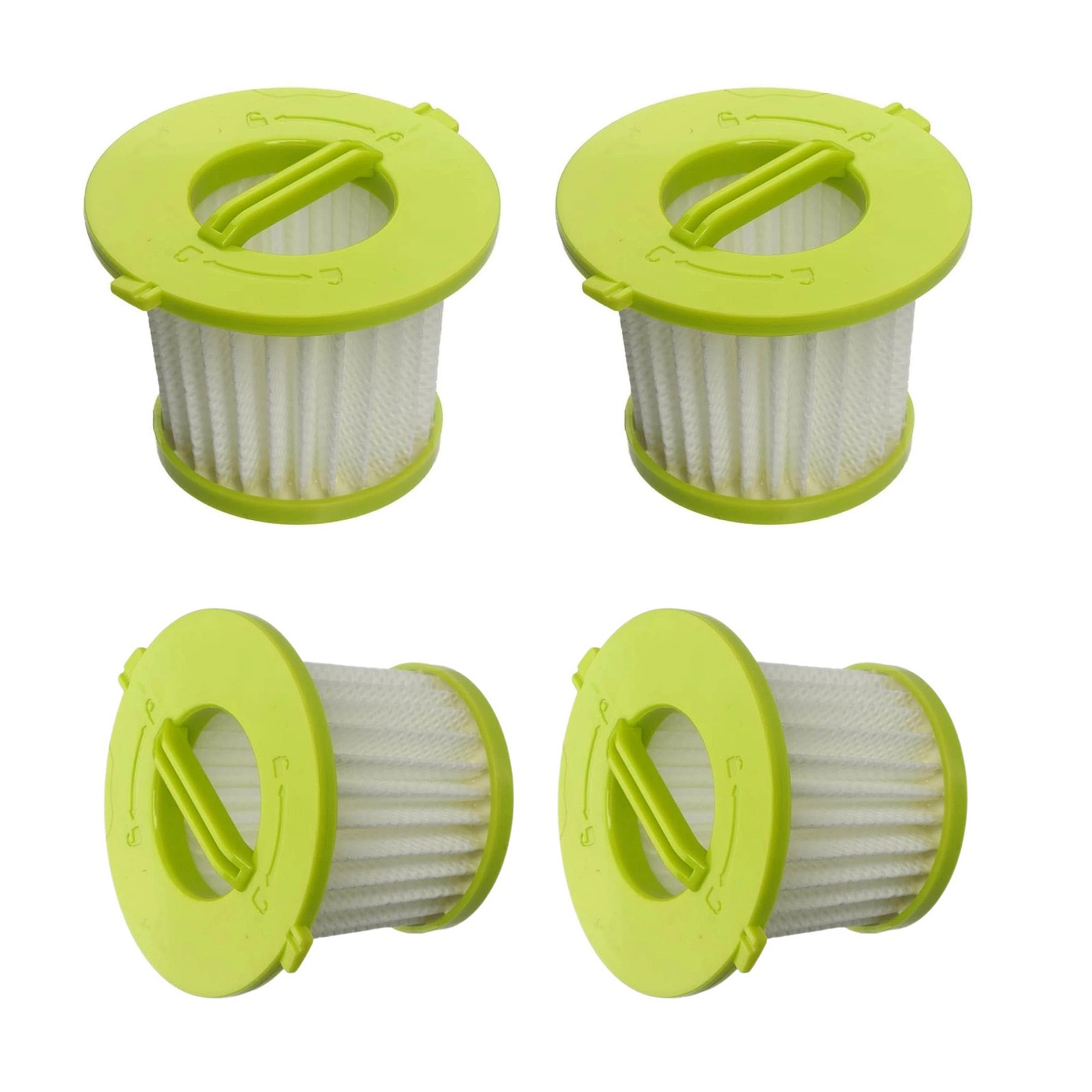 4 Pack Fine Dust Filter For Ryobi HART Hoover Hand Vacuum PCL700 PCL704 PCL705