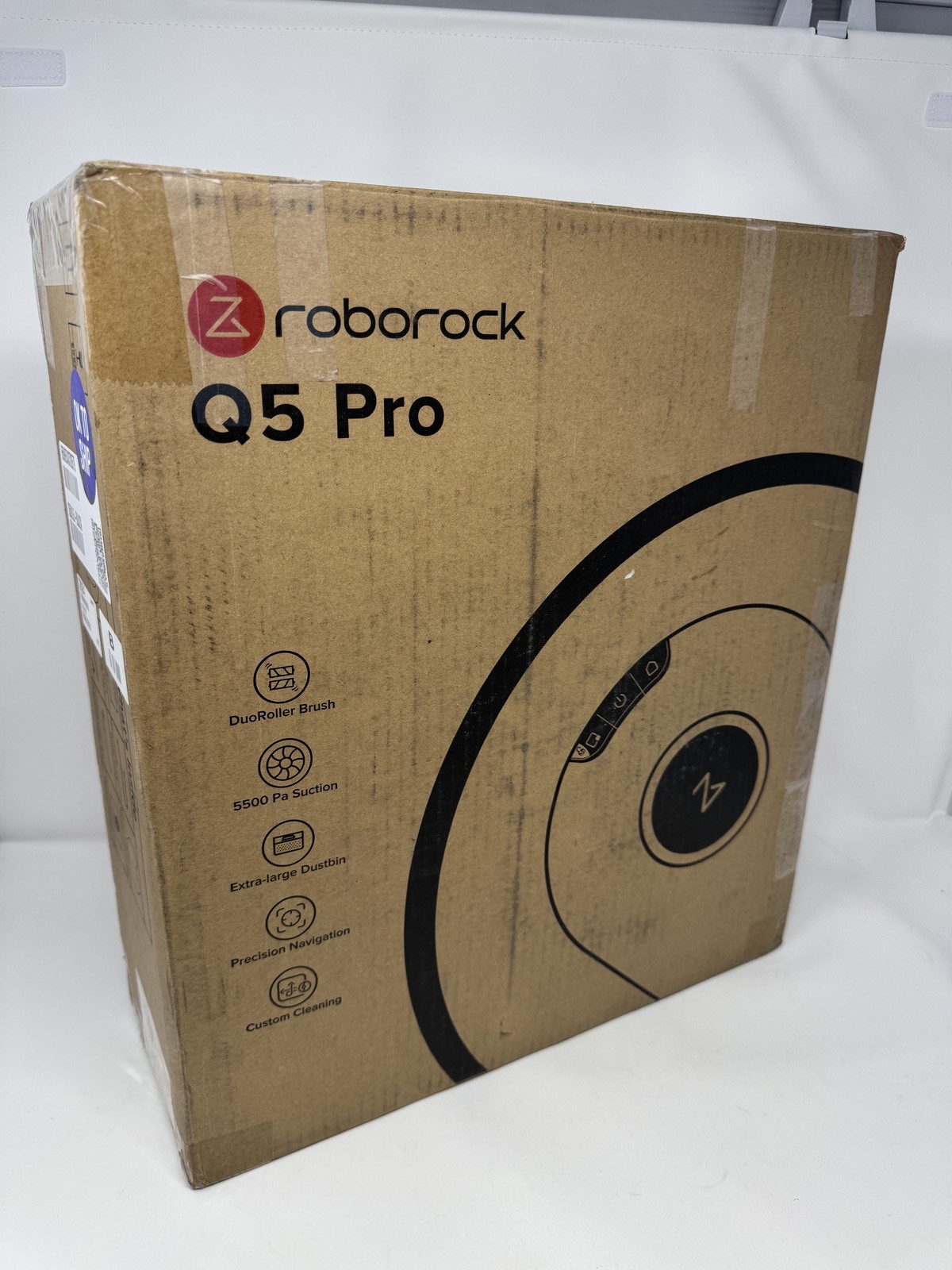 ROBOROCK Q5 PRO ROBOT VACUUM AND MOP COMBO 5500PA POWERFUL SUCTION – BLACK