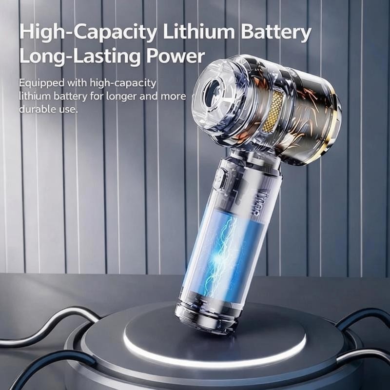 Cordless Handheld Vacuum Cleaner w/ Blower Strong Real Suction for Car and Home