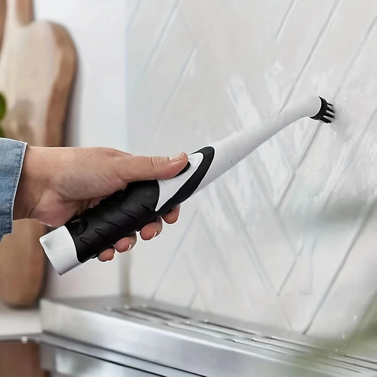 Sonic Scrubber Household Cleaning System – with 4 brushes!