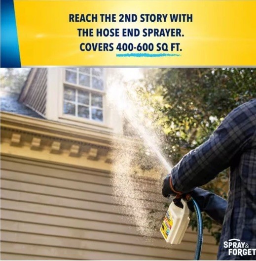 Spray & Forget 32oz – Super Concentrated Revolutionary Roof Cleaner