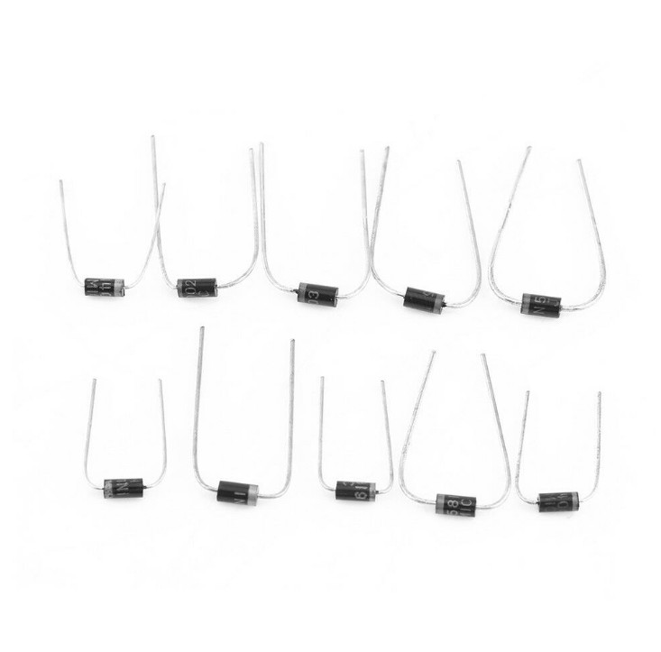 10 specifications 200 rectifier diode sets 1N4001-1N4007-1N5819