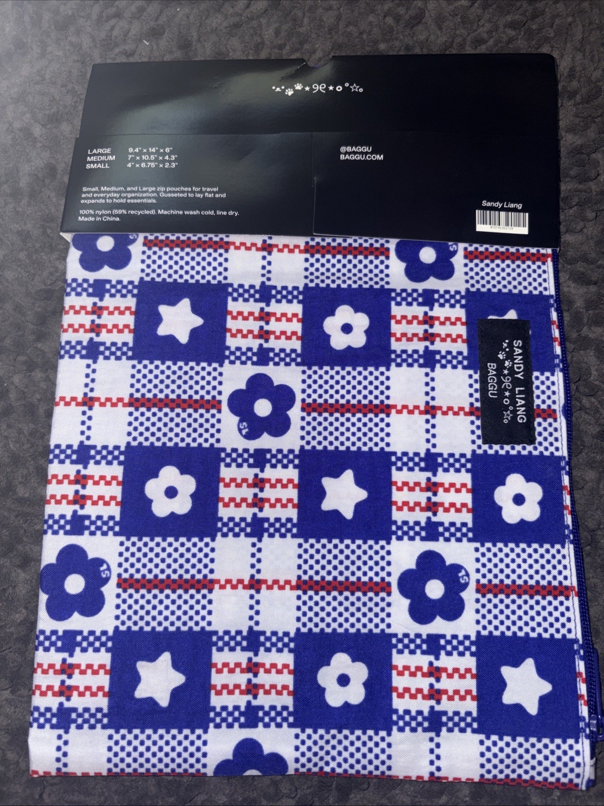 Baggu Sandy Liang Go Pouch Set New