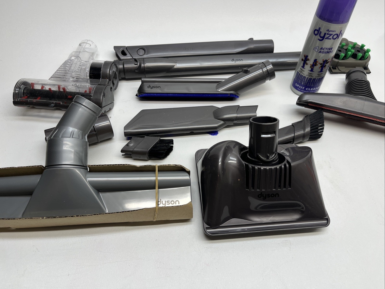 Dyson Pet Clean Up Carpet Cleaner Flexi Crevice & Deshedding Tool ~ Open Box