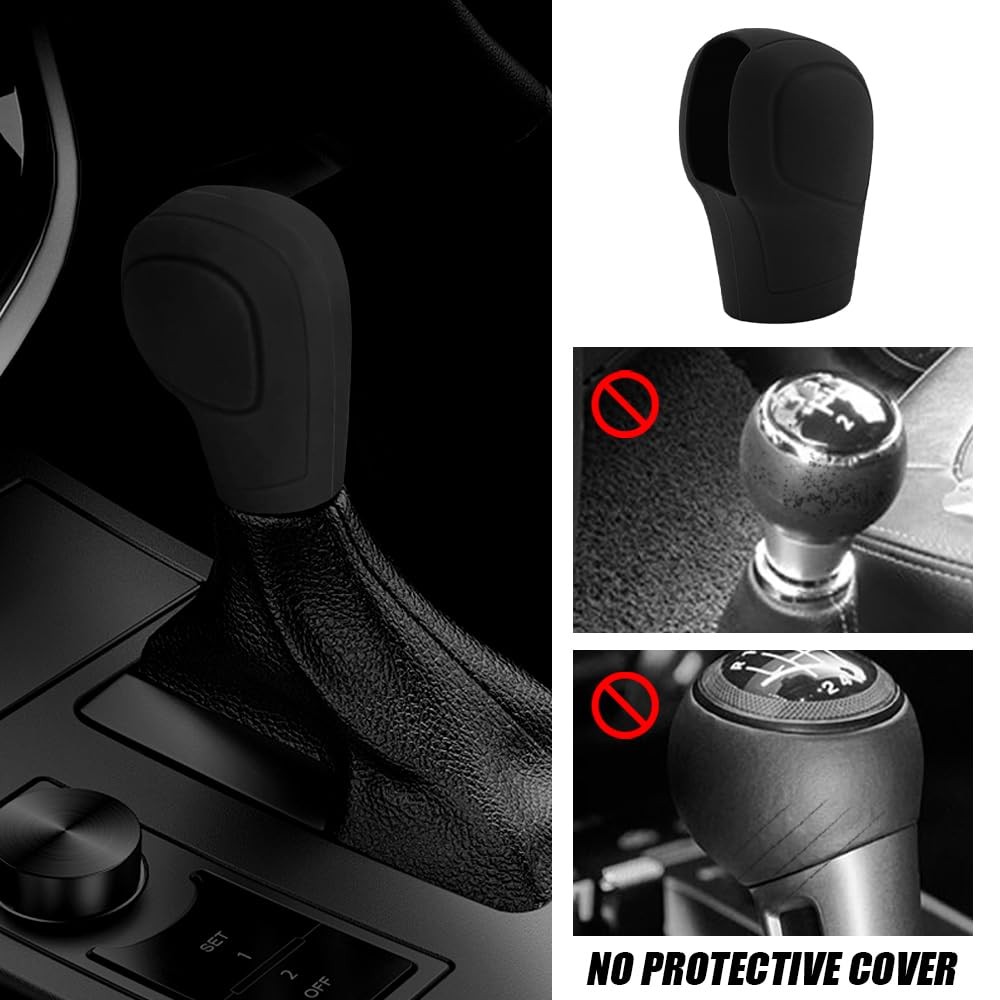Car Gear Shift Knob Cover, Gear Shift Knob Cover Car Protect Accessories, Car…