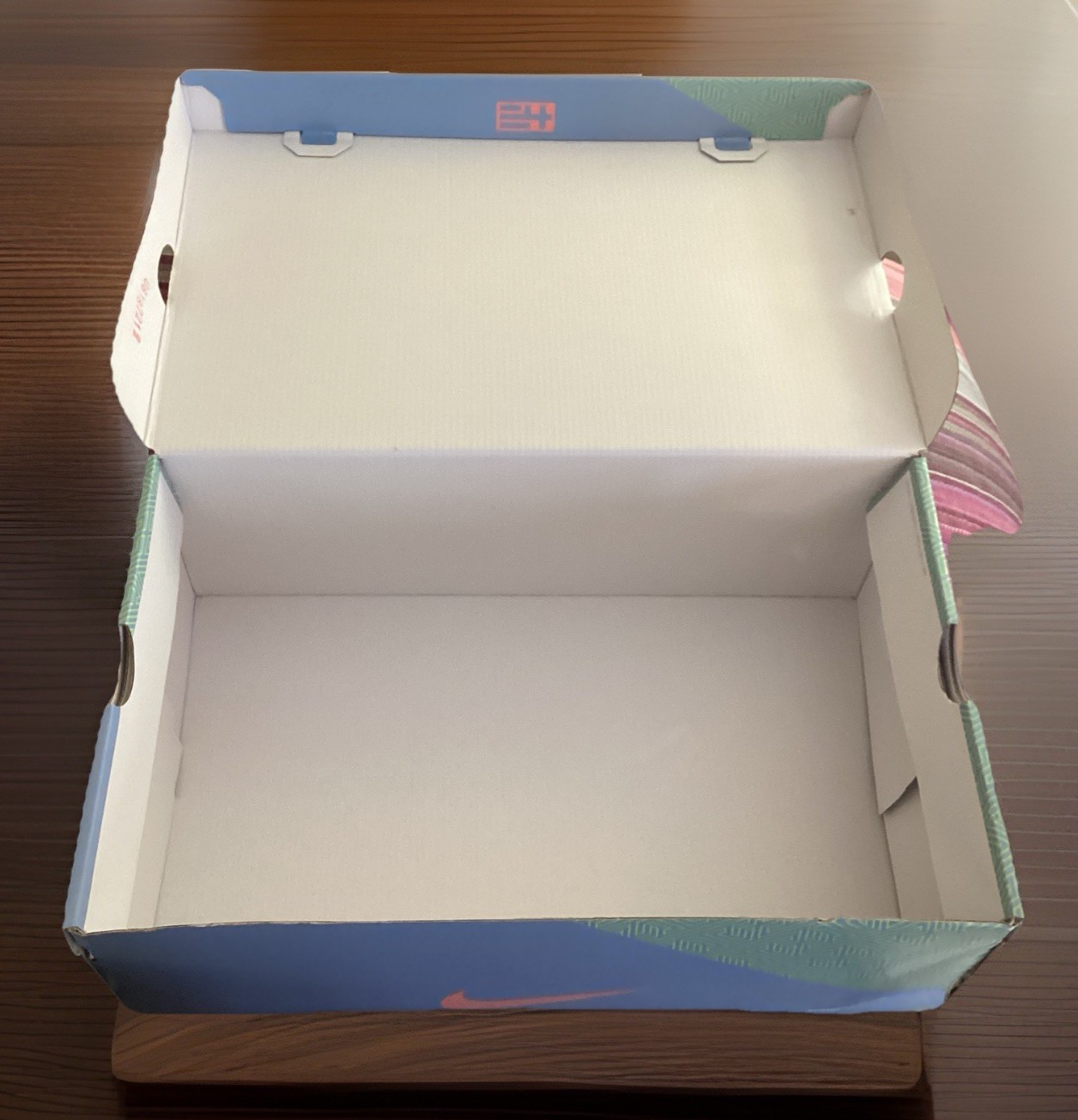NIKE ZOOM FREAK 4 TB VIVID PURPLE & LASER BLUE Giannis Shoe Box ONLY / NO SHOES!