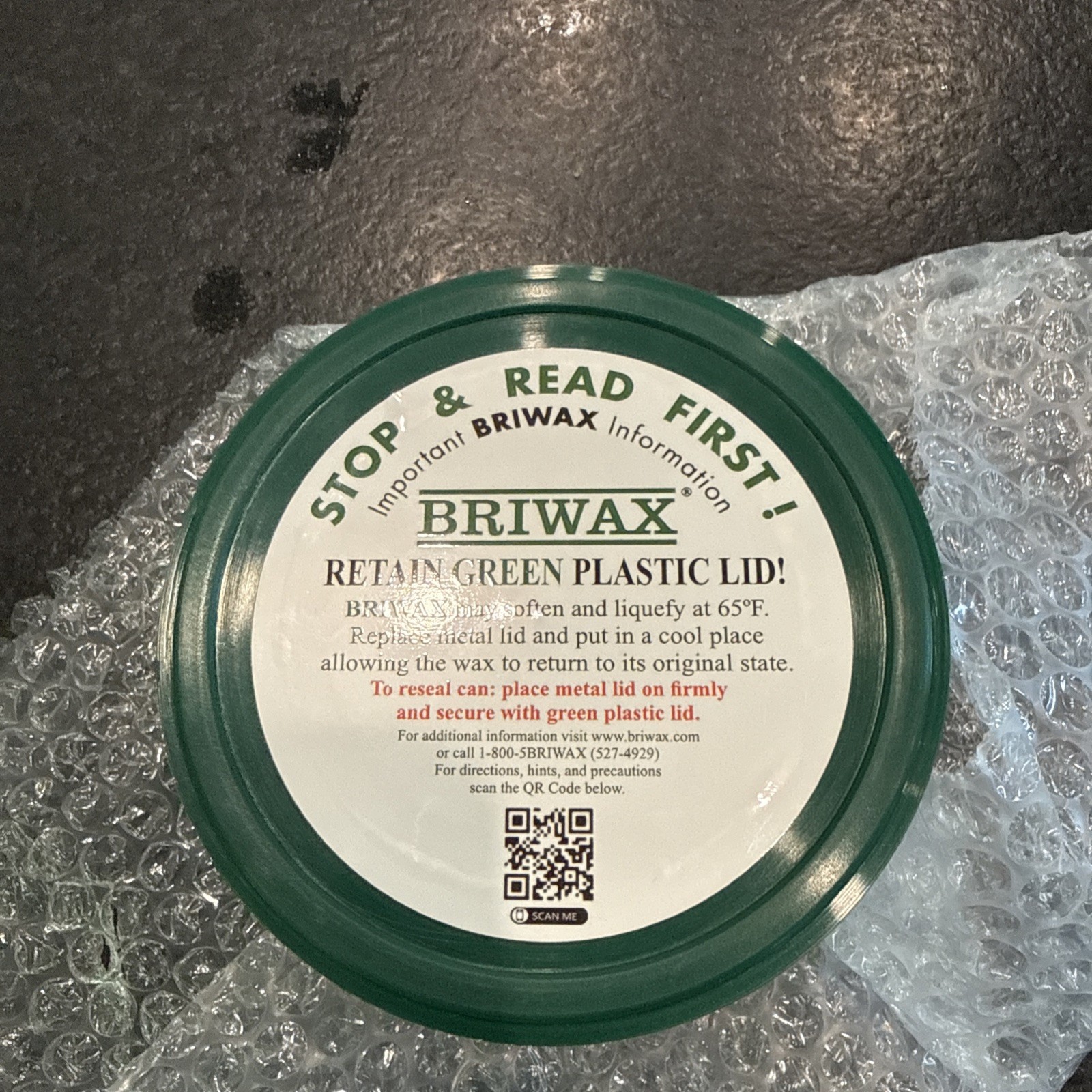 Briwax Darkbrown (Dark Brown) Furniture Wax, Cleans, Stains, and Polishes