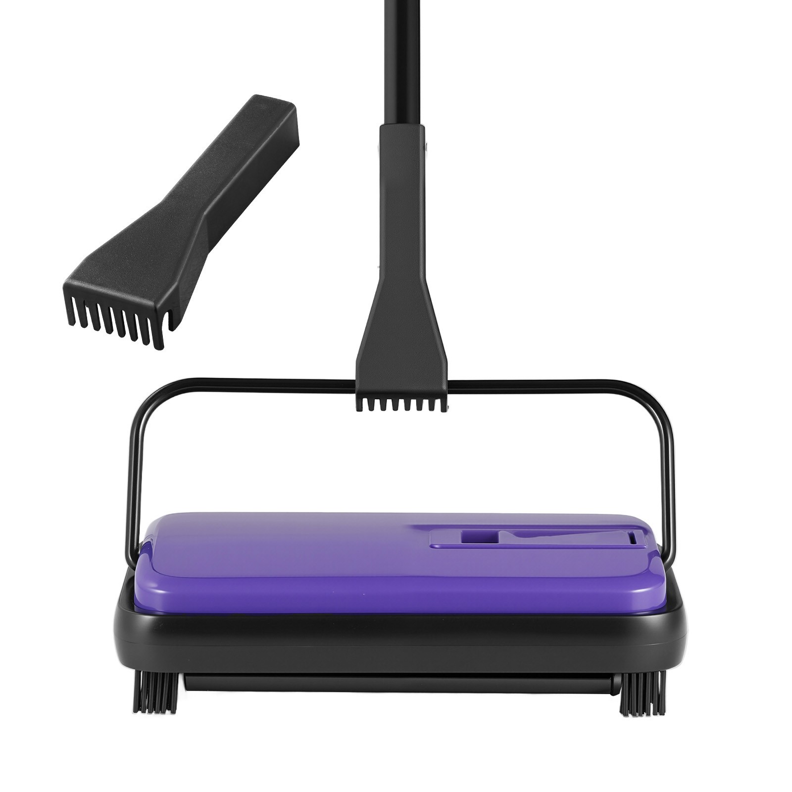 Carpet Floor Sweeper Manual 6.7 inch Width Sweeping Paths Non Electric