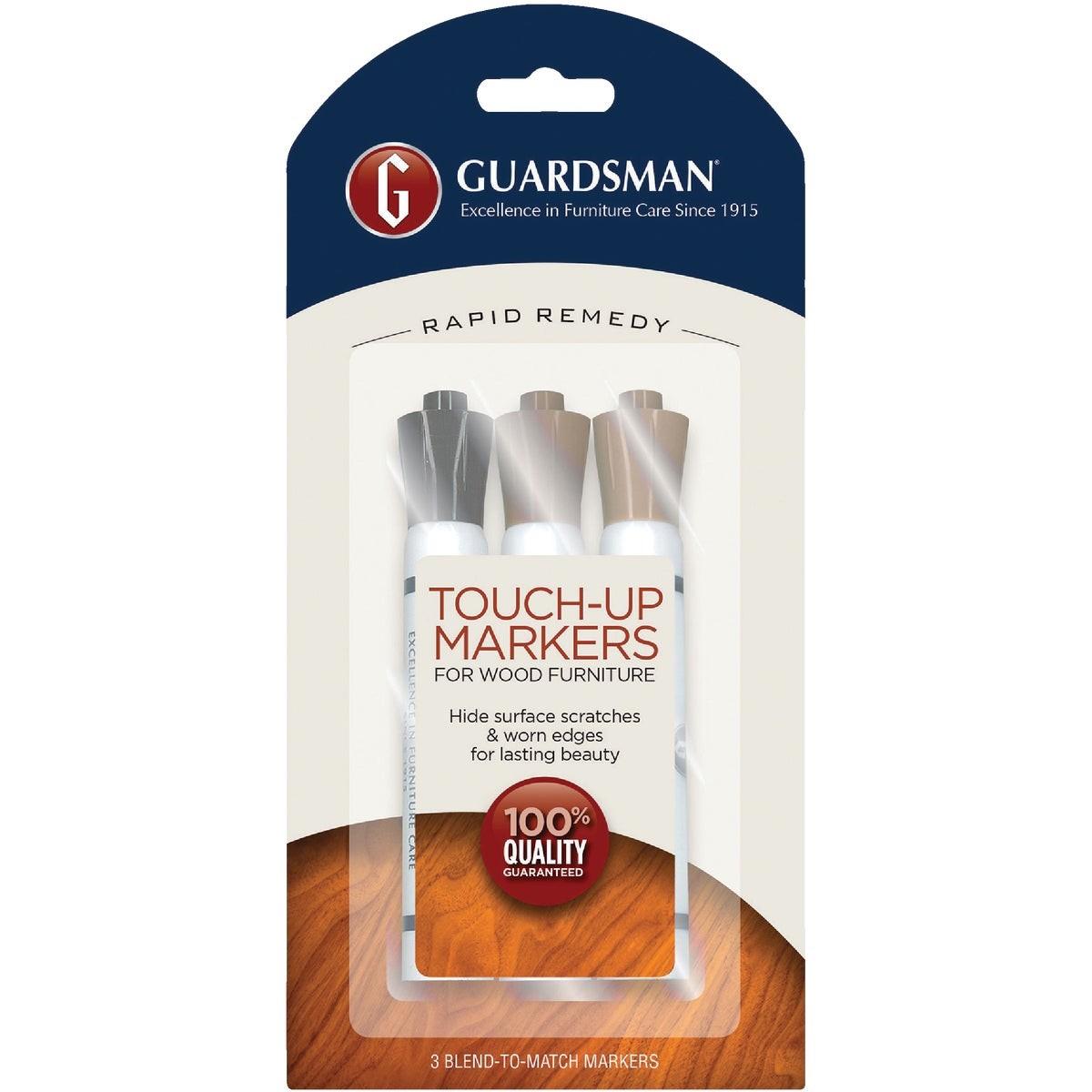 Guardsman Remedy Wood Furniture Touch-Up Markers (3-Pack) 465000 Guardsman