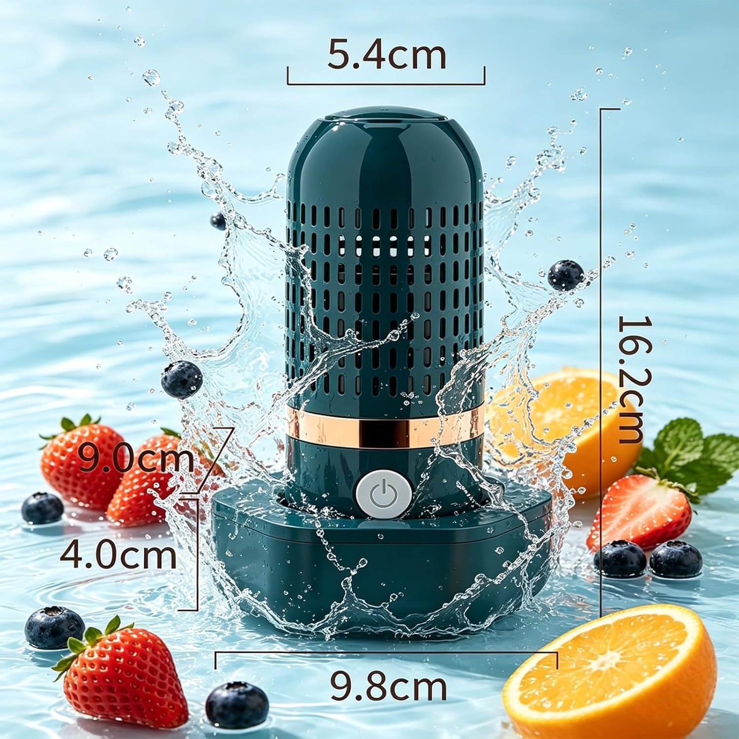 Produce Cleaner – Portable OH-ion Fruit & Vegetable Washer, Deep Cleans Produce,