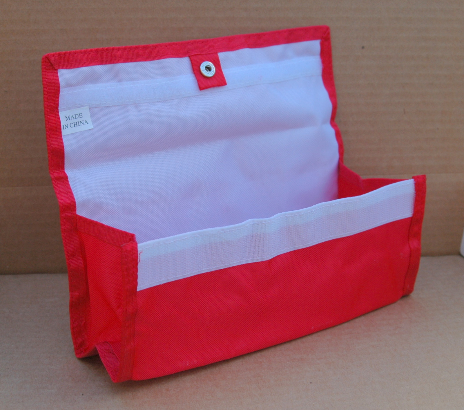Red Deluxe Hannah Hansen Coupon Organizer Expandable w/ 2 FREE Extra Organizers