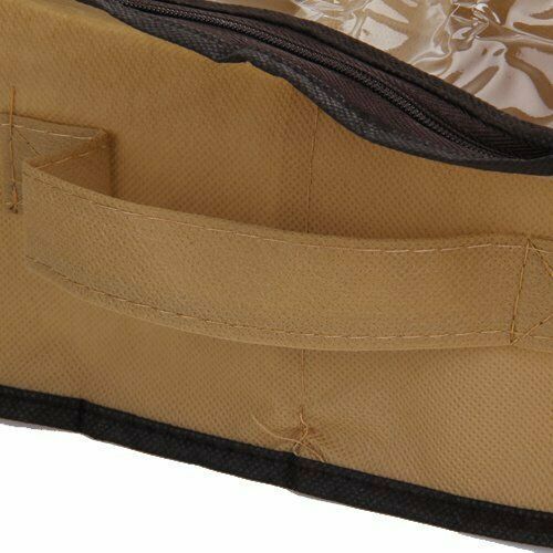 2Pcs 12 Pairs Under Bed Shoe Storage Organizer Holder Closet Box Bag with Zipper