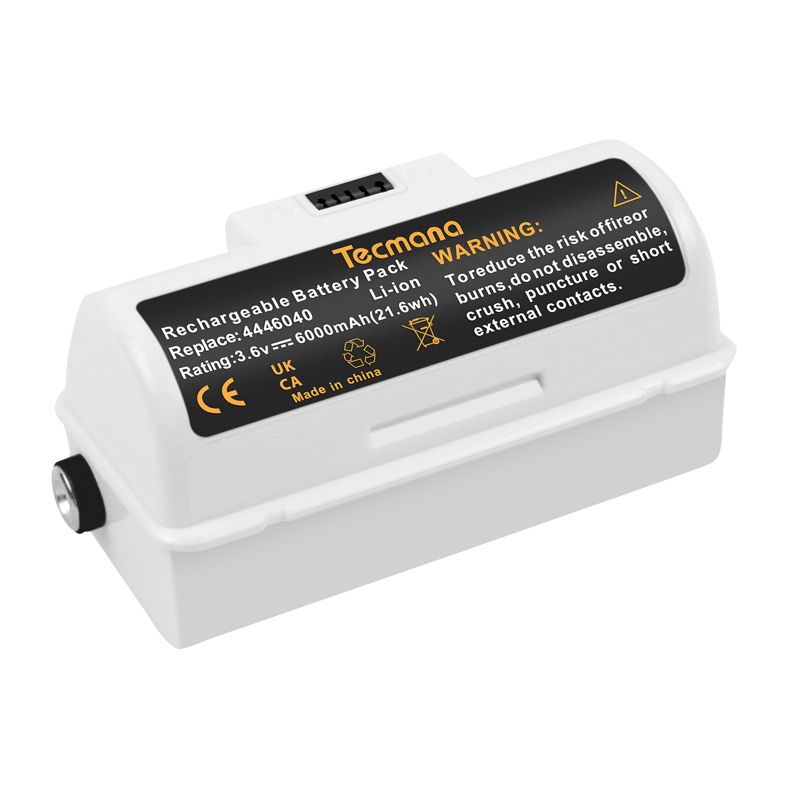 6.0Ah 3.6V Li-ion Battery For iRobot Braava Jet 240 241 244 245 Robot Mop BC674