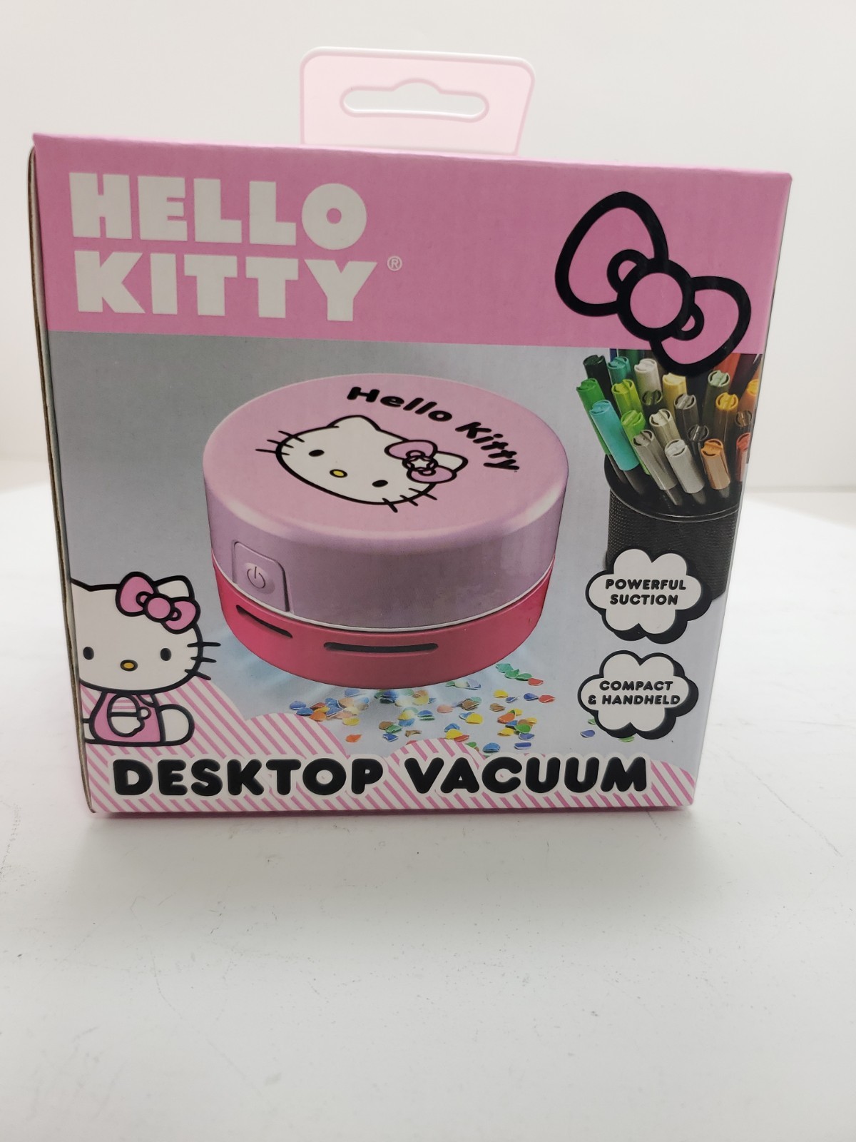 Sanrio Hello Kitty Desktop Vacuum Battery Powered Compact Handheld New Cute Gift