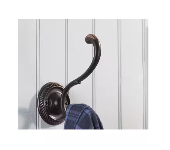 *LOT OF 6* Onward 3-7/8 in. Oil Rubbed Bronze Classic Wall Mount Coat Hook *NEW*