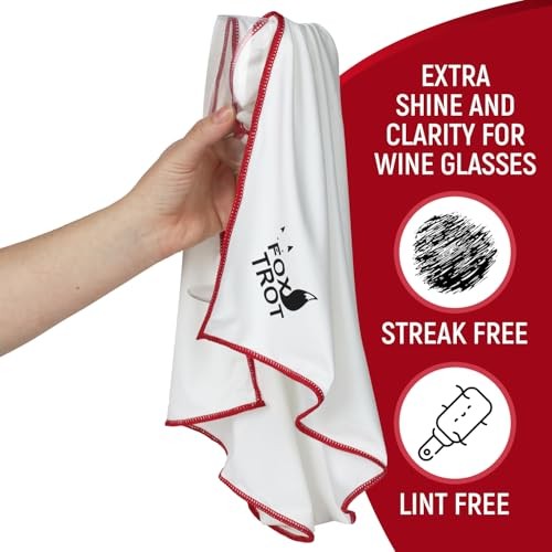 Large Microfiber Polishing Cloths (2 Pack White | Gray) 2-pack (White | Gray)